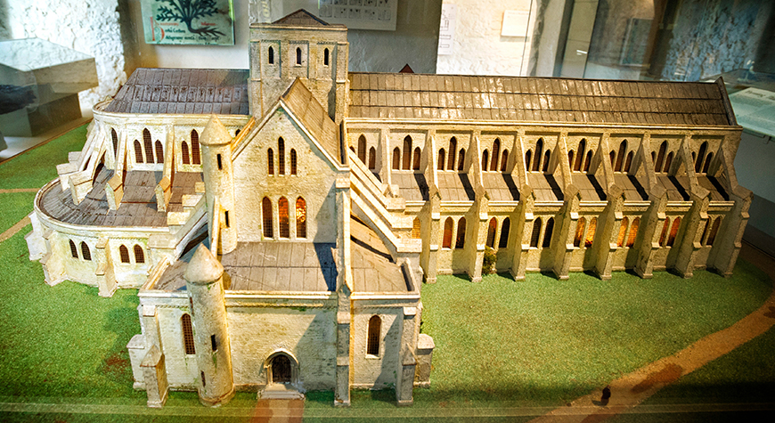 Model of Beaulieu Abbey