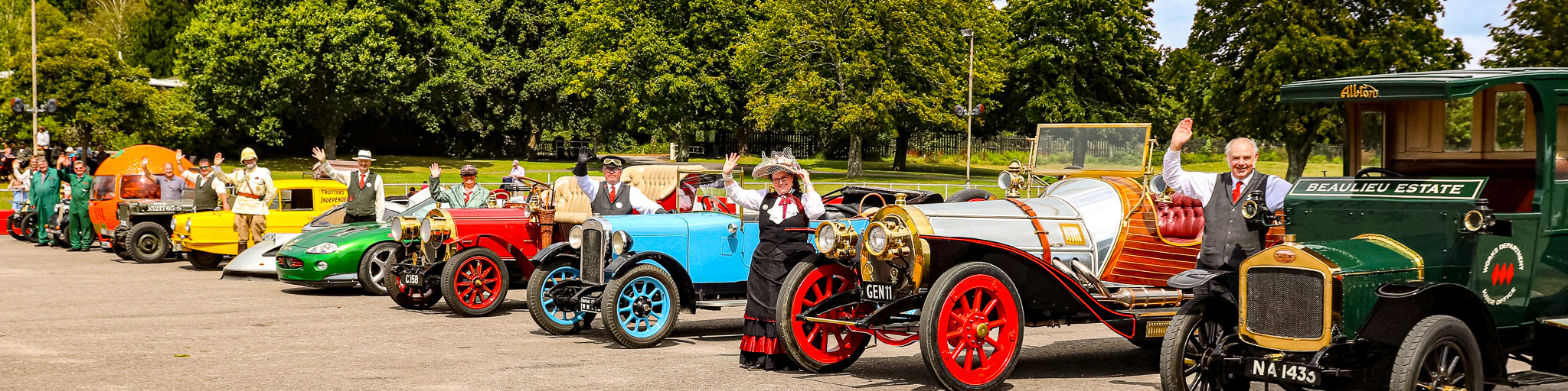 The cars are the stars at Beaulieu this Easter!