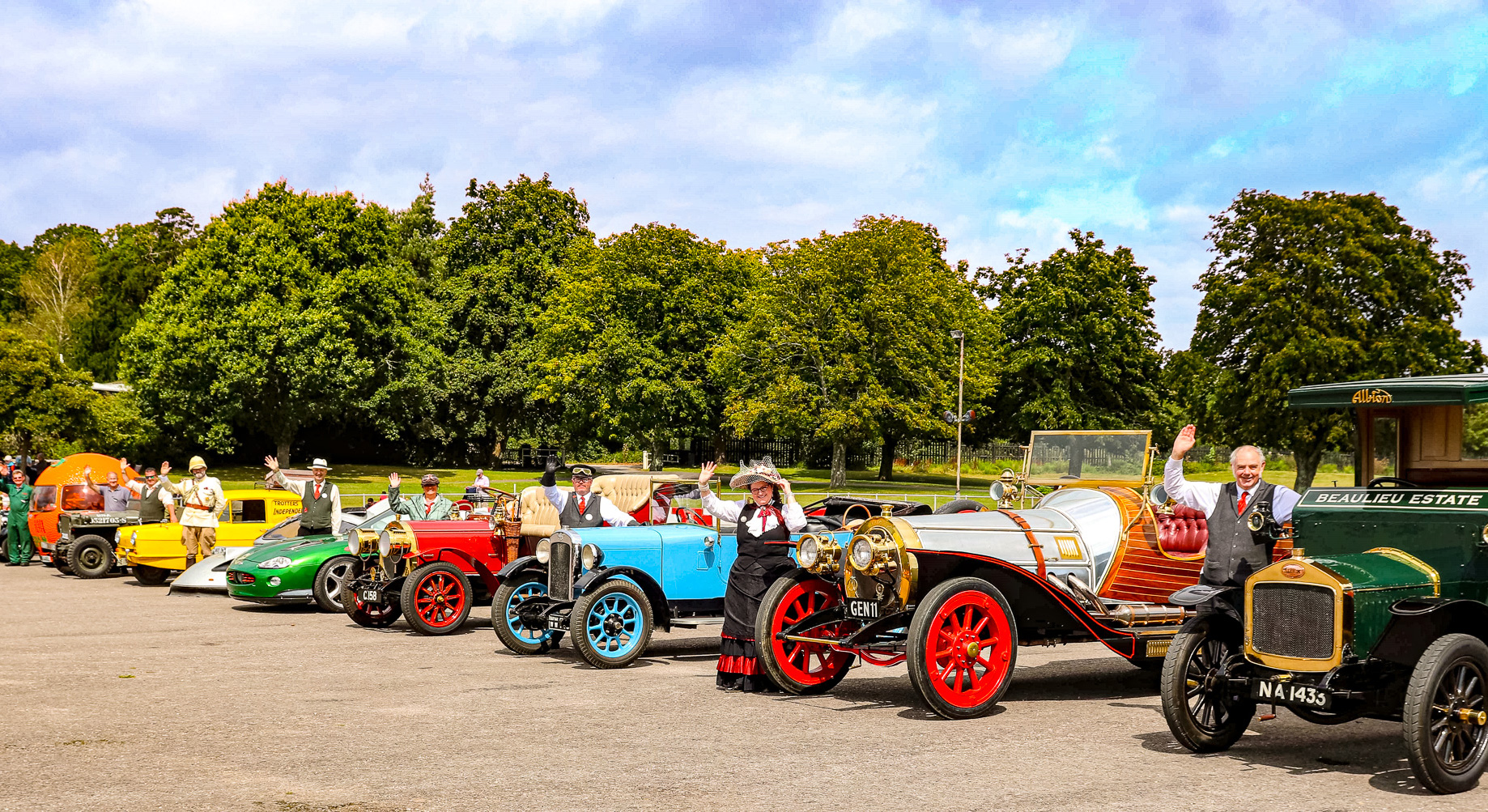 The cars are the stars at Beaulieu this Easter!