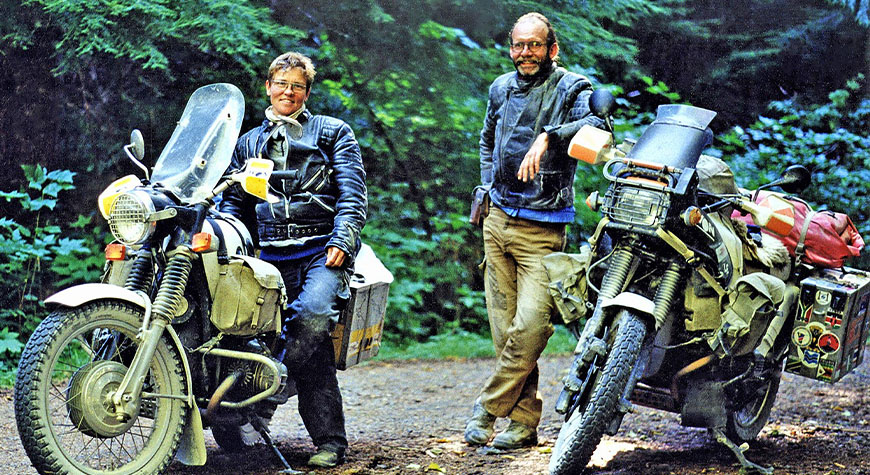 Sam Manicom and Birgit Scheunemann
