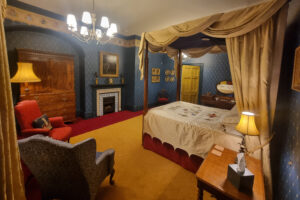 Heraldry room in Palace House, Beaulieu 