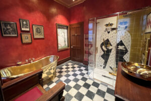 Throne room in Palace House, Beaulieu 