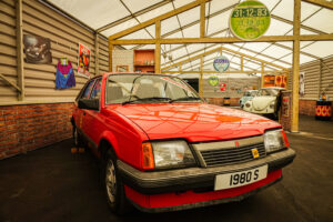 Vauxhall Cavalier in Beaulieu's new attraction We Had One of Those 
